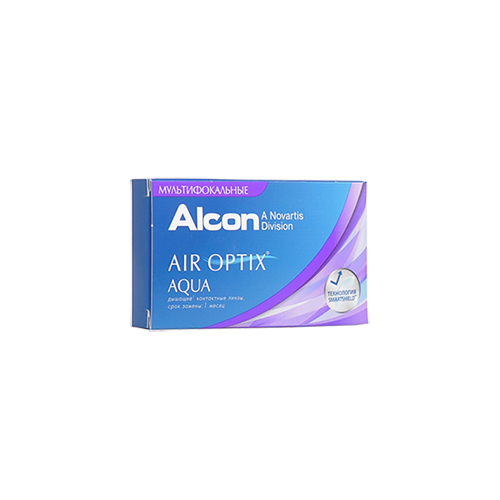 ������ ������ ���������� ����� �� ����� Alcon Air optix Aqua Multifocal, 3 ��., R 8,6, D +0,75, ADD: ������ ����
