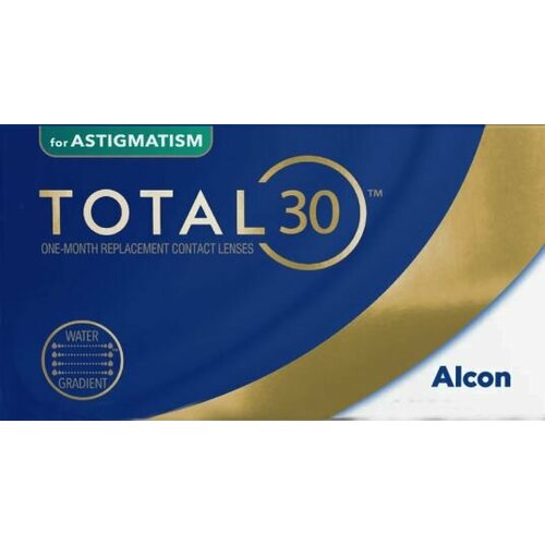 ������ ������ Alcon ��������������� ����� Total 30 for astigmatism (3 �����) 8.6, -02.50, -0.75, 040 ����