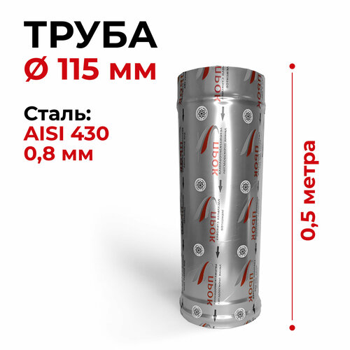 ������ ������ ����� ����������� ���� ��� �������� 0,5 � D 115 �� ���������� (0,8/430) 