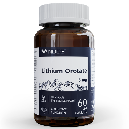 ������ ������ ����� ������ 5 �� Lithium Orotate NDCG 60 ������, 2 �������� ����