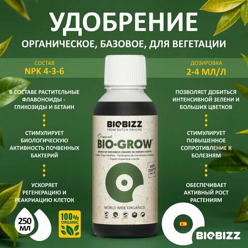������ ������ ������������ ��������� BioBizz Bio-Grow 0.25 �. ����