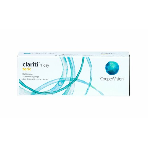 ������ ������ ����������� ���������� ����� CooperVision Clariti 1 day toric., 30 ��., R 8,6, D +3,�CYL:�-1,25,�A�:�100, 1 ��. ����