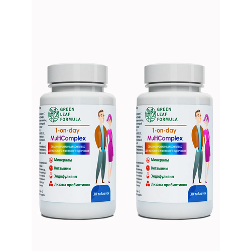 ������ ������ Green Leaf Formula 1-on-day MultiComplex ���., 102 �, 30 ��., 2 ��. ����