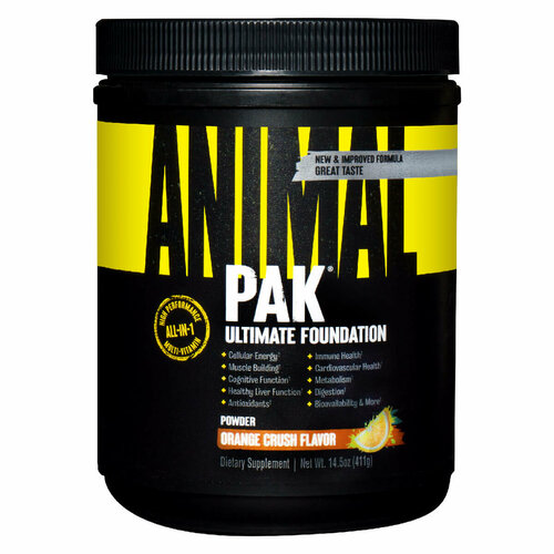 ������ ������ ���������-����������� �������� Animal Pak �� ������ ���������, 411 �, Universal Nutrition ����