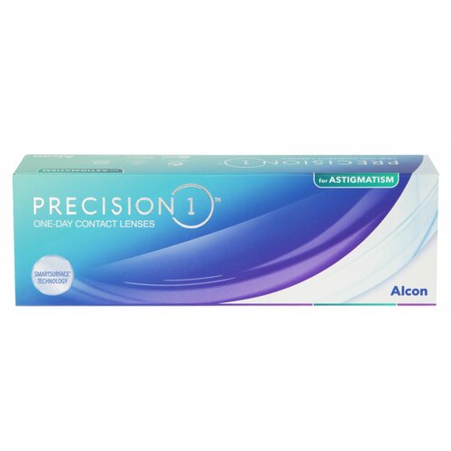 ������ ������ ����������� ���������� ����� Alcon Precision 1 for Astigmatism., 30 ��., R 8,5, D -1,25,�CYL:�-1,25,�A�:�70, 1 ��. ����
