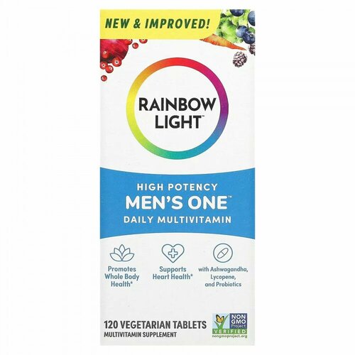 ������ ������ Rainbow Light, Men's One, ��������������, 120 �������� ����