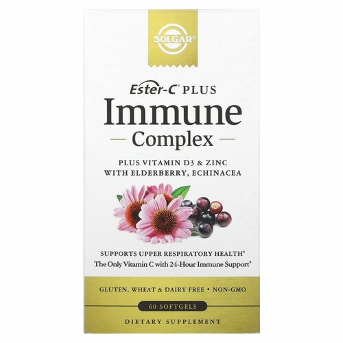 ������ ������ Solgar, �������� �������� Ester-C Plus, 60 ������ �������� ����