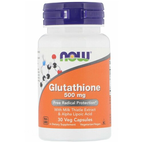 ������ ������ NOW Glutathione, ��������� 500 ��, 30 ������ ����