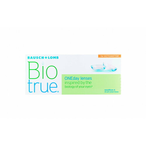 ������ ������ Biotrue Oneday for astigmatism (30 ����) 8.4, CYL:-1.25, AXIS: 10, -3.00 ����