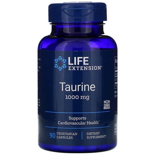 ������ ������ ������� Life Extension Taurine, 250 ��, 1000 ��, 90 ��. ����