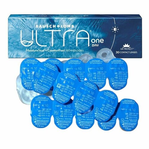 ������ ������ ���������� ����� Bausch&Lomb ULTRA One Day 30 pk (BC 8.6; D -0.50) ����