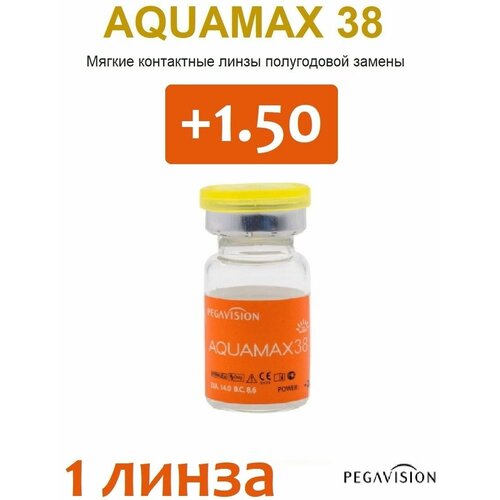 ������ ������ ���������� ����� Pegavision Aquamax 38, 1 ��., R 8,6, D +1,5, 1 ��. ����