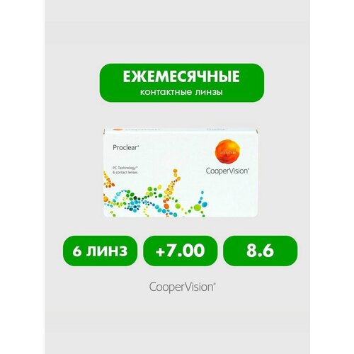 ������ ������ Proclear (6 ����), 8.6, +7.00 ����