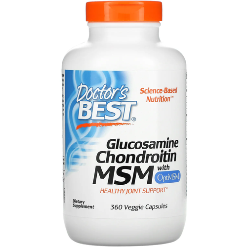 ������ ������ ������� Doctor's Best Glucosamine, Chondroitin with MSM OptiMSM, 480 �, 480 ��, 360 ��. ����
