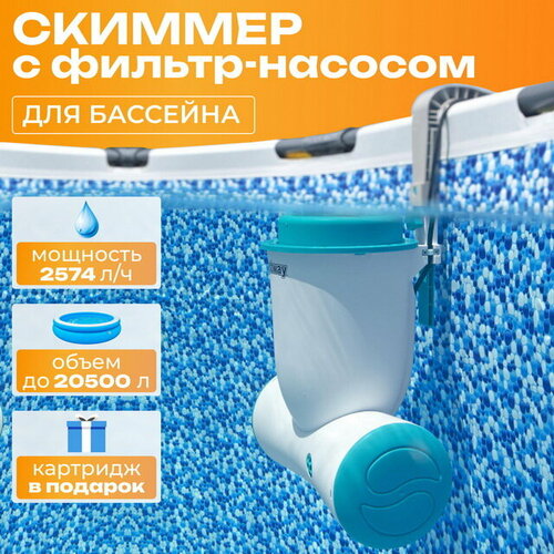 ������ ������ ������� � �������� 58462 Bestway Skimatic (2574 �/�) ������� ����