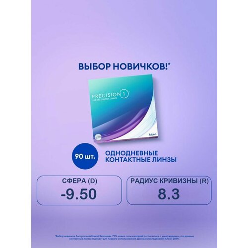 ������ ������ ����������� ���������� ����� Alcon Precision1 D 14.2, 90 ��., R 8,3, D -9,5, 1 ��. ����