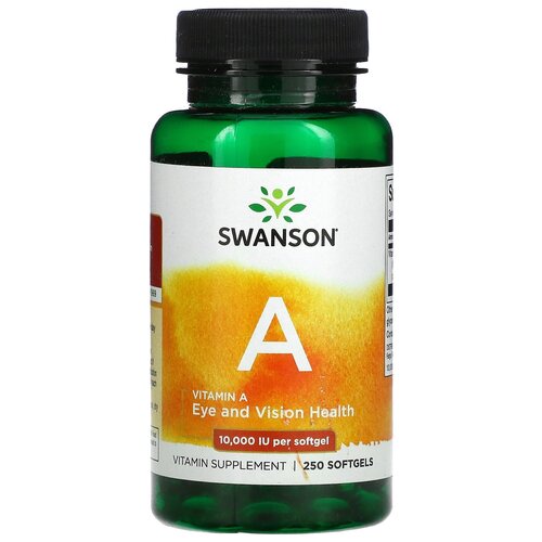 ������ ������ ������� SWANSON Vitamin A, 100 �, 10000 ��, 250 ��. ����