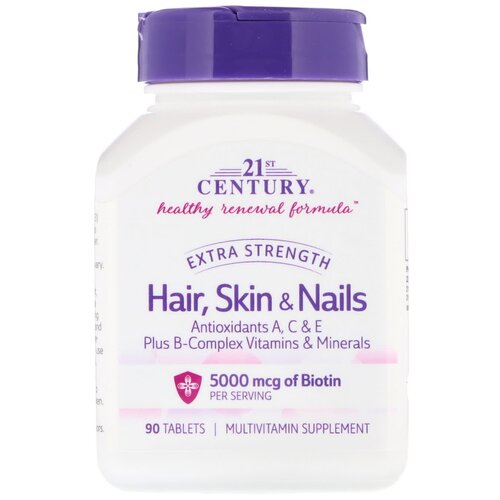 ������ ������ �������� 21st Century Hair, Skin & Nails, 100 �, 90 ��. ����