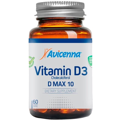 ������ ������ Avicenna Vitamin D3 ����., 10000 ��, 0.17 �, 60 ��. ����