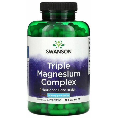 ������ ������ ������ 400 �� ������� �������� Swanson Triple Magnesium Complex 300 ������ ����