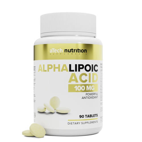 ������ ������ �����-�������� ������� ALPHA LIPOIC ACID aTech nutrition 90 �������� ����
