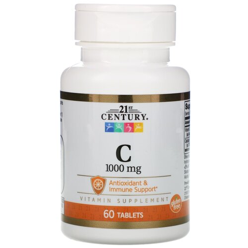 ������ ������ �������� 21st Century Vitamin C 1000 ��, 0.2 �, 235 ��, 1000 ��, 60 ��. ����