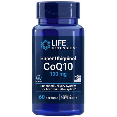 ������ ������ Super Ubiquinol CoQ10 100 �� 60 ������ (Life Extension) ����