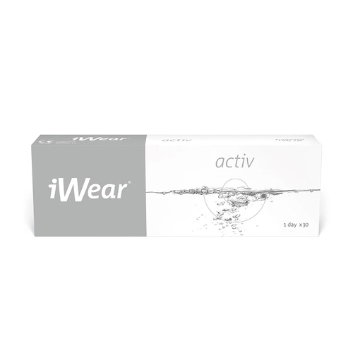 ������ ������ ���������� ����� iWear Activ, 30 ��., R 8,6, D -6 ����