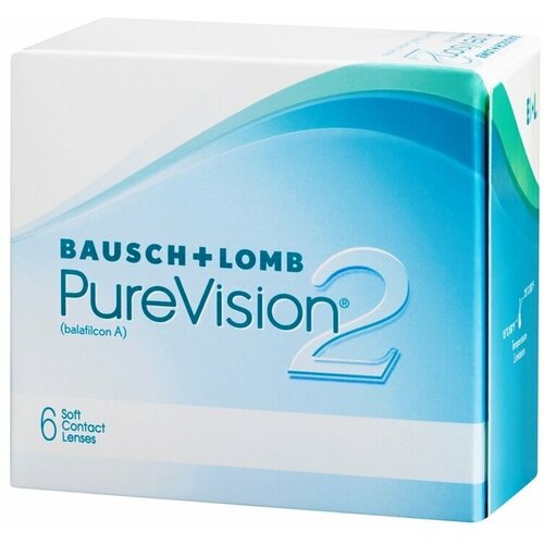 ������ ������ ���������� ����� Bausch & Lomb PureVision 2 HD., 6 ��., R 8,6, D +2,5 ����