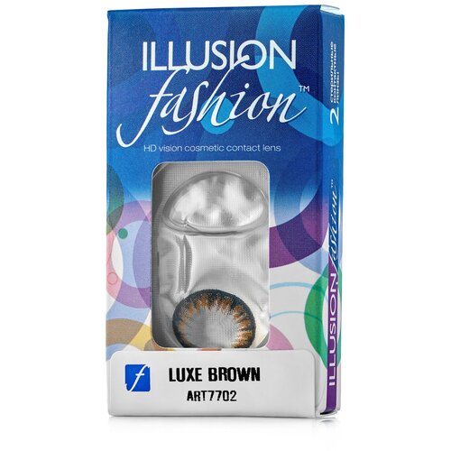 ������ ������ ���������� ����� ILLUSION Fashion Luxe, 2 ��., R 8,6, D -2,5, brown ����