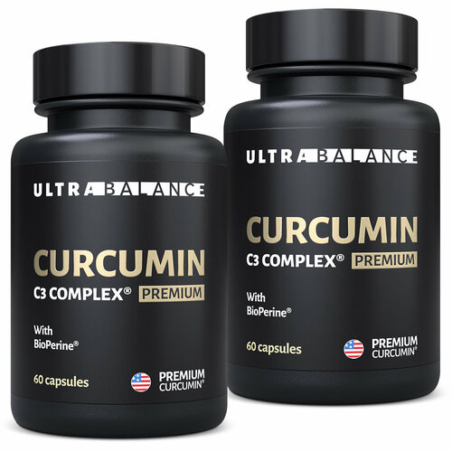 ������ ������ Curcumin C3 Complex Premium ����., 300 �, 60 ��., 2 ��. ����