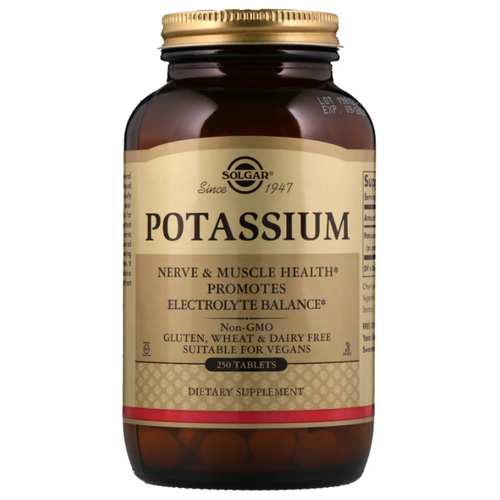 ������ ������ Solgar Potassium ���., 250 ��, 800 �, 250 ��. ����