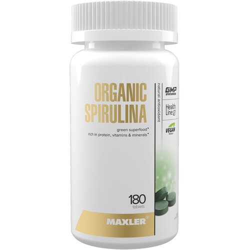 ������ ������ MAXLER Organic Spirulina ���., 135 �, 180 ��. ����
