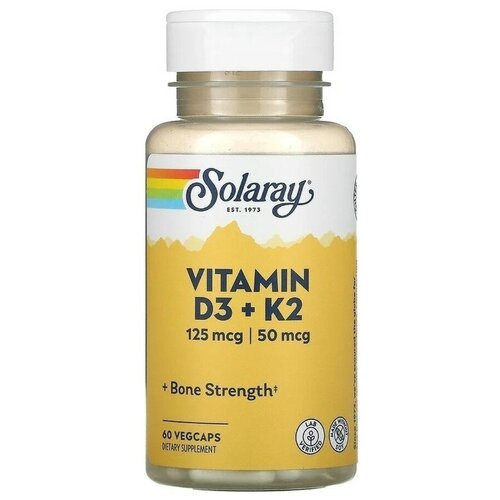 ������ ������ Solaray Vitamin D3 + K2 60 �������������� ������ ����