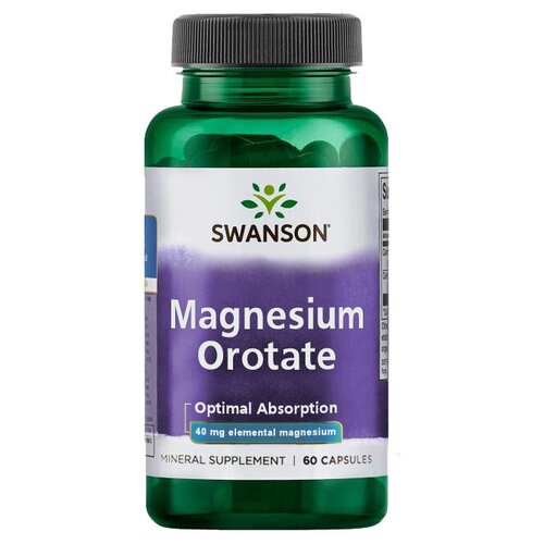 ������ ������ Swanson Magnesium Orotate 40 mg (������ ������ 40 ��) 60 ������ (Swanson) ����