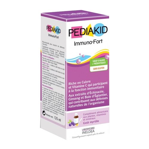 ������ ������ PEDIAKID Immuno-Fort ����� ��., 125 ��, 150 �, ������� ����