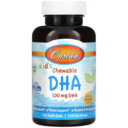 ������ ������ Kid's Chewable DHA ���. ���., 100 �, 120 ��., �������� ����