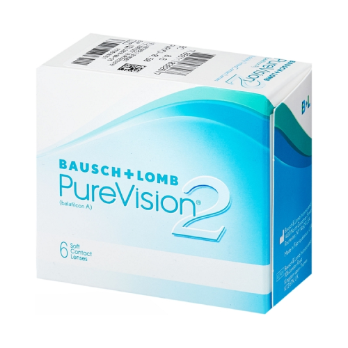 ������ ������ ���������� ����� Bausch & Lomb PureVision 2 HD., 6 ��., R 8,6, D +5 ����
