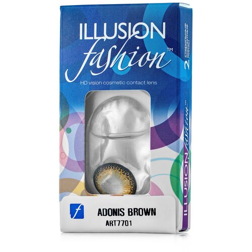 ������ ������ ���������� ����� ILLUSION Fashion Adonis, 2 ��., R 8,6, D -5, brown ����