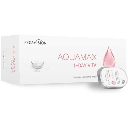 ������ ������ ����������� ���������� ����� Pegavision Aquamax 1 Day Vita, 30 ��., R 8,6, D -10, 1 ��. ����