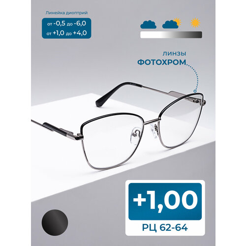 ������ ������ ������� ���� ������� ��� ������ ��������� (+1.00) GLODIATR 2138 C1, ��������, UV-400, BLUE BLOCKER, ���� ������, ��� �������, �� 62-64 ����
