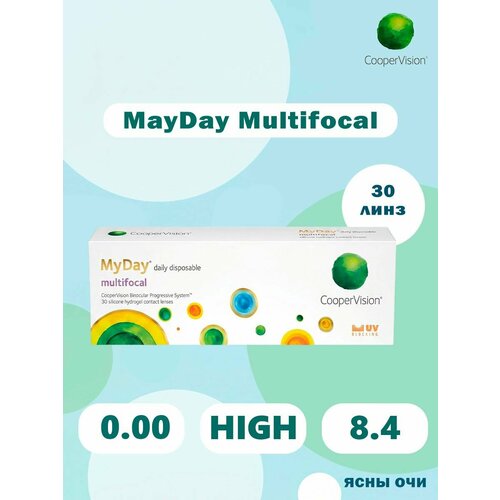 ������ ������ Myday multifocal (30 ����), 8.4, 0.0, HIGH (�� +2.00 �� +2.50) ����