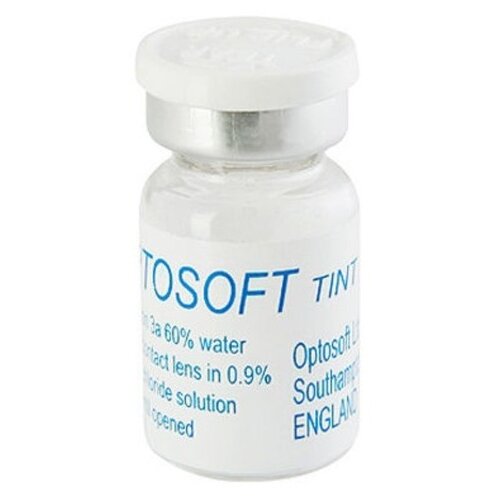 ������ ������ ���������� ����� Optosoft Tint, 1 ��., R 8,6, D -2,5, blue, 1 ��. ����