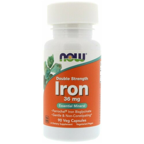 ������ ������ NOW Iron Chelate 36 mg 90 caps / ��� ����� ������ 36 �� 90 ���� ����