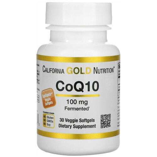 ������ ������ ������� California Gold Nutrition CoQ10, 30 �, 100 ��, 30 ��. ����