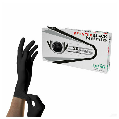 ������ ������ �������� ���������� ������������ � ��������� SFM MEGA TEX BLACK 25 ��� (50 ����) ������ S (�����) ����