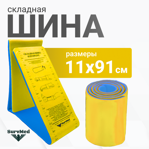 ������ ������ �������� ����������������� ���� SurvSplint Rescue, ������������ �������� ����������� (������������, ����� �����-�����) ����