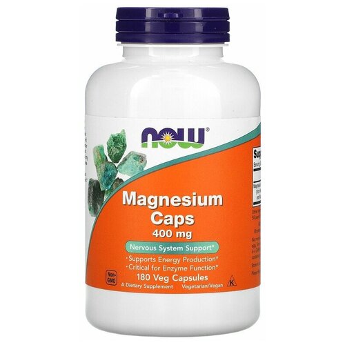 ������ ������ NOW Magnesium Caps 400 mg 180 �������������� ������ ����