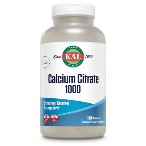 ������ ������ �������� KAL Calcium Citrate 1000, 460 �, 1000 ��, 180 ��. ����