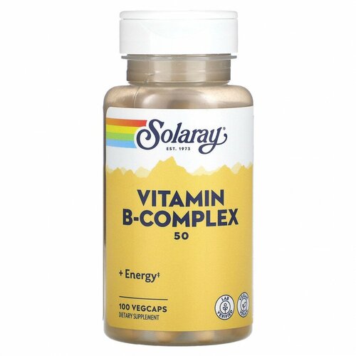 ������ ������ Solaray, B - Complex 50, �������� ��������� ������ B, 100 ������ ����